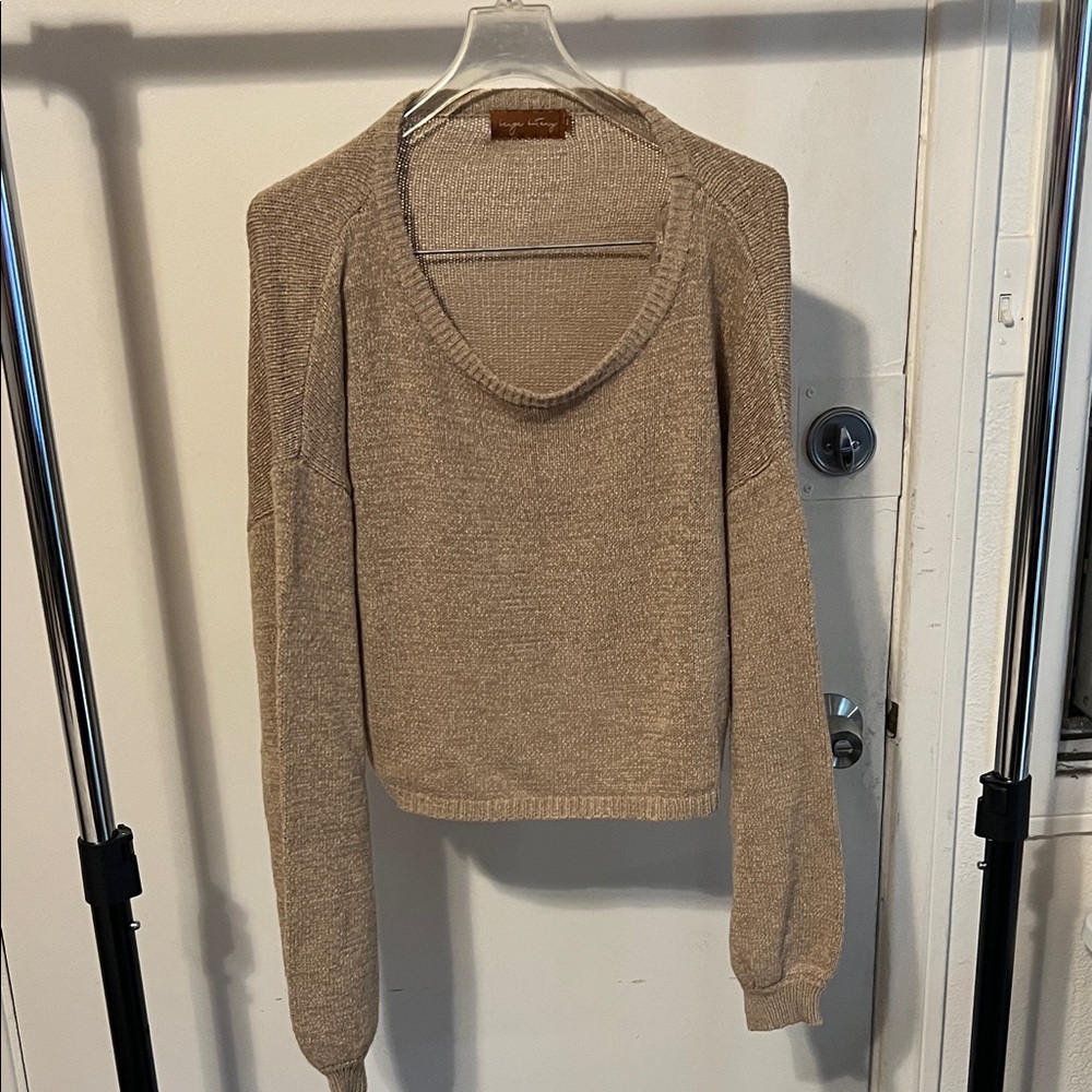 Cozy Tan Sweater